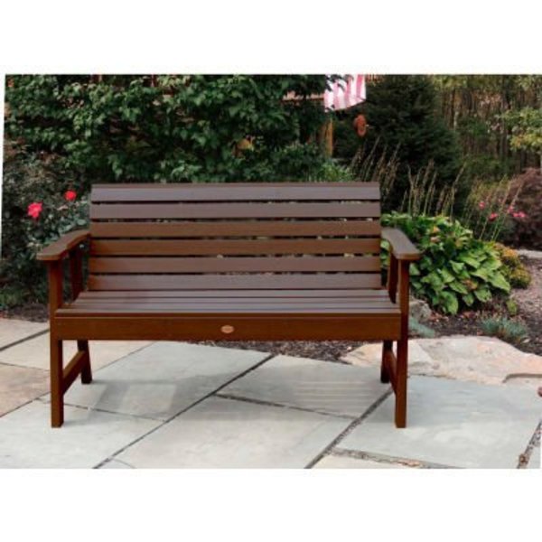 Highwood Usa Highwood® Weatherly 5' Outdoor Bench, Weathered Acorn AD-BENW3-ACE